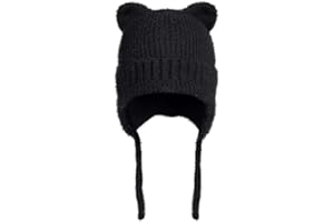ZOORON Kids Winter Hat for Boys Girls, Toddler Children Beanie Knit Skull Cap with Warm Ear Flap
