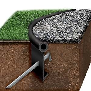Amazon.com : Black Jack Poly Lawn Edging, One Heavy Duty 