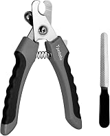 Tpotato Dog Nail Clippers with Safety Guard, Noise Reduced, Medical Steel Blades view 1