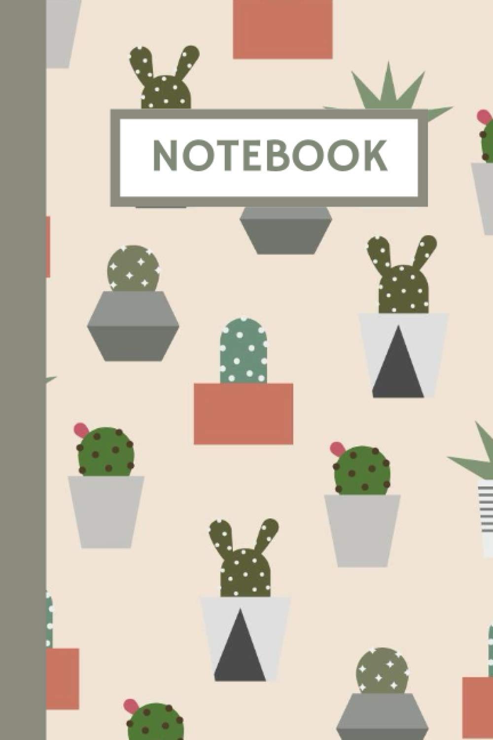 Notebook: Cute House Plant Notebook Blank Lined Journal