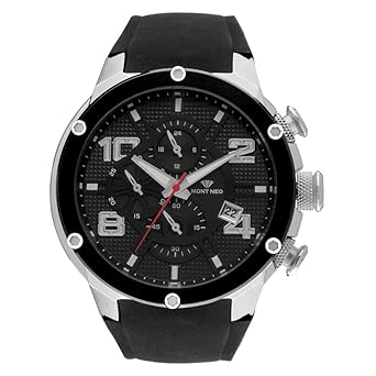 Mont Neo Chronograph Black Dial Mens Watch - 1007C-P1404