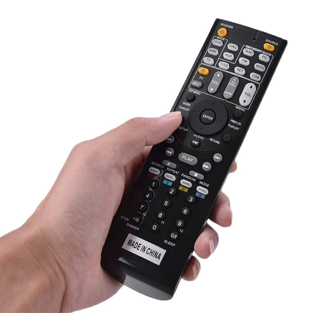 Bewinner Universal RC-799M Remote Control Replacement for AV Receiver (Black,Battery is not included)