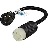 Conntek 30A NEMA 6-30P to 50-Amp Electric Vehicle Adapter Cord for Tesla