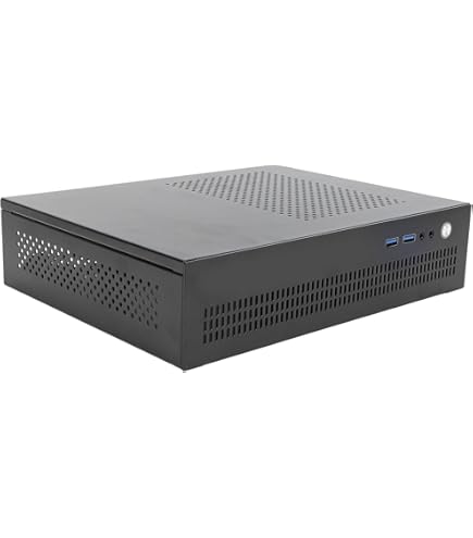 in Win Micro-ATX Desktop case, 9L Compact Size, pre-Installed