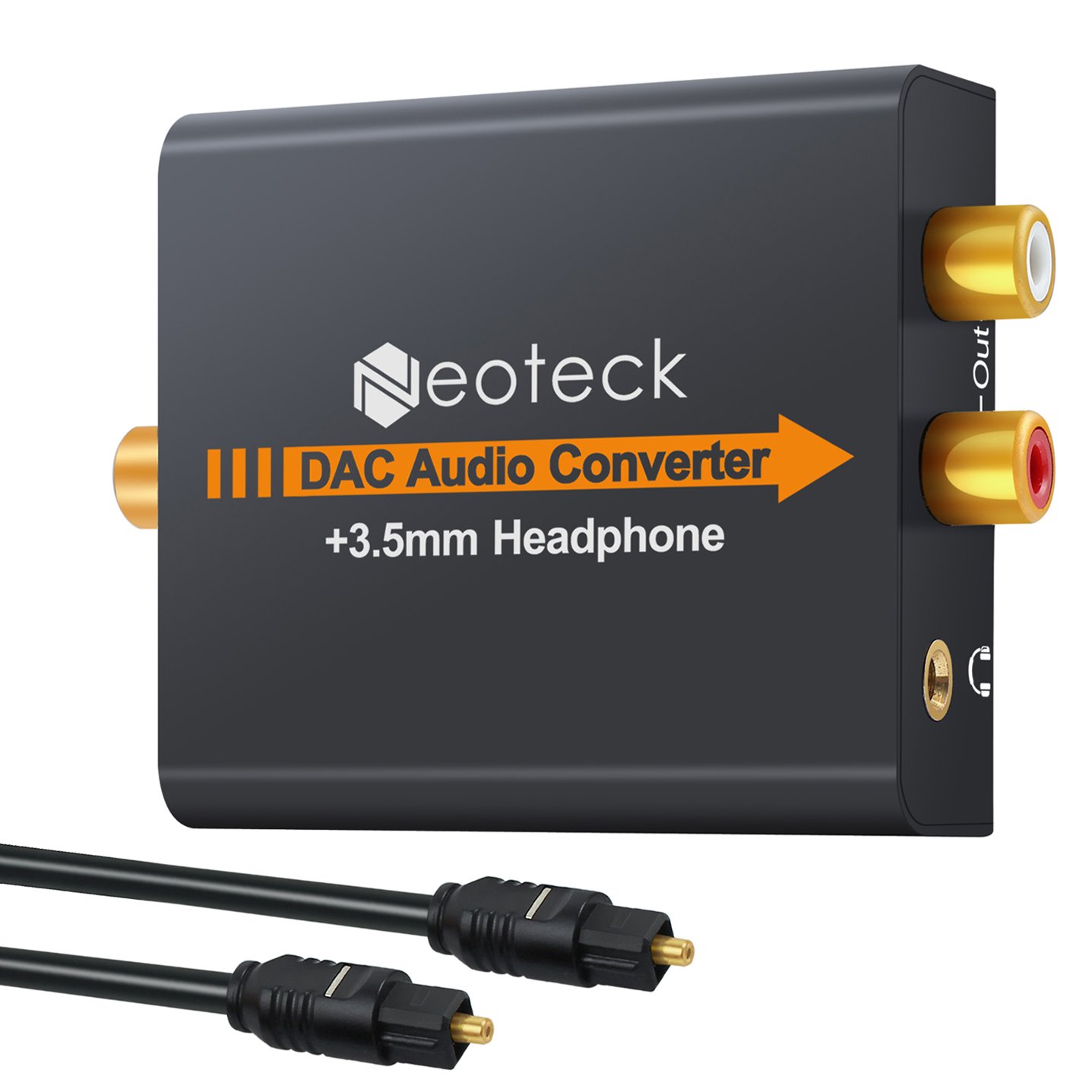 Neoteck Digital to Analog Audio Converter Optical Coaxial Toslink