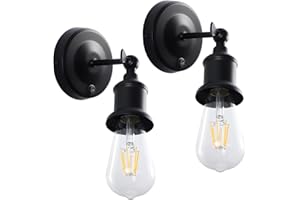 Doright 2 Packs 12V LED RV Ceiling Light Wall Sconce Light Fixture with ON/Off Switch Camper Lights Interior for RV, Boat, Ma