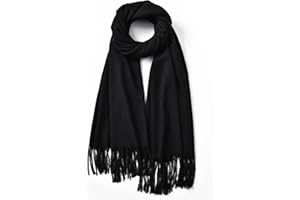 Clothirily Womens Winter Scarf, Fashion Cashmere Feel Plaid Scarfs for Women, Pashmina Shawls and Wraps, Long Blanket Scarf
