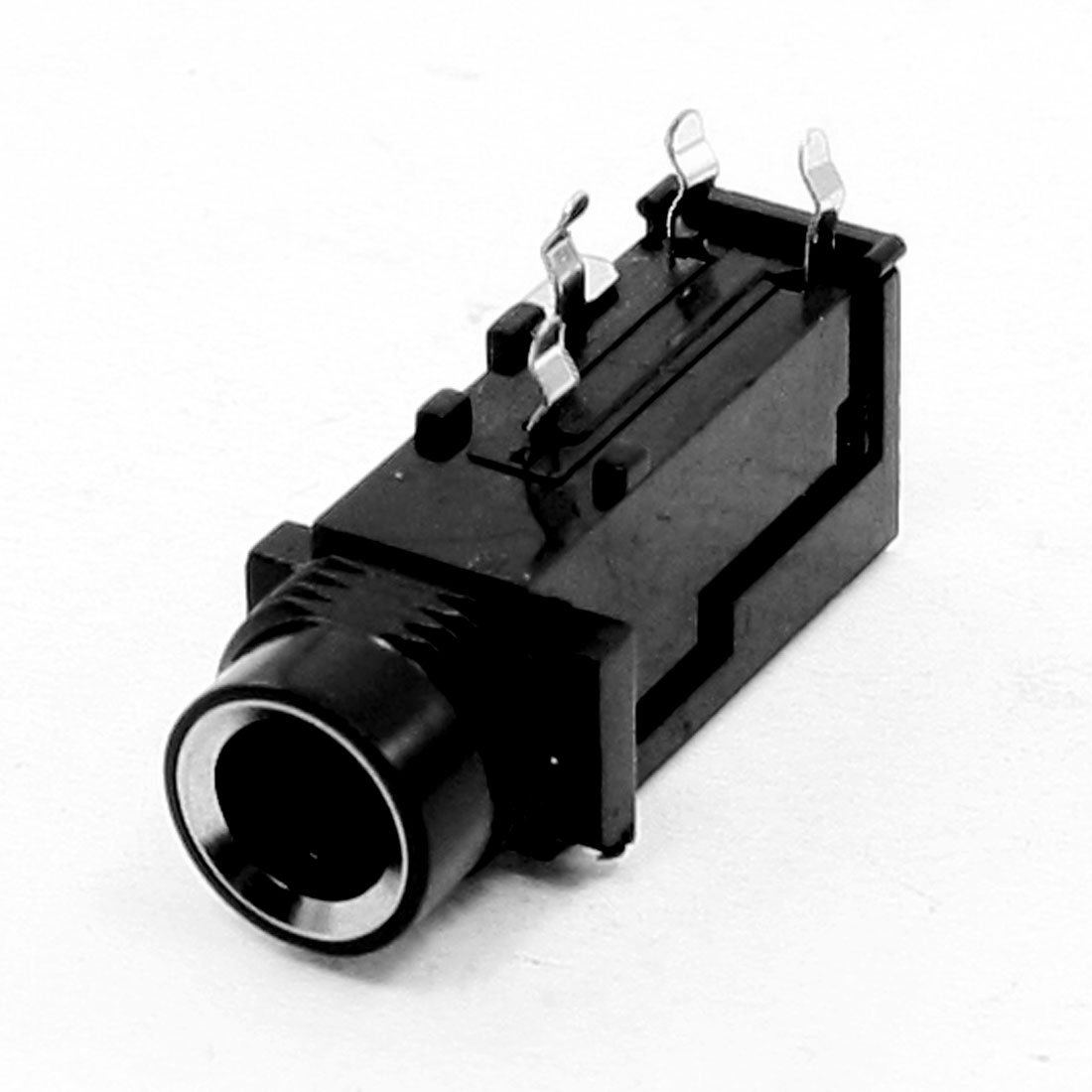 sourcing map 6.5mm Socket 4 Pins Audio Stereo Jack Connector