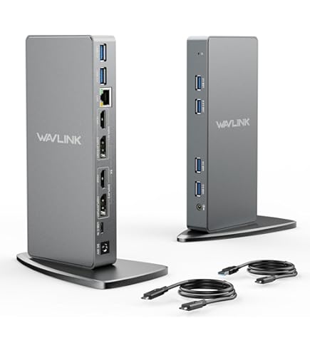 分配器・切替器 Wavlink USB-C Universal Docking Station 分配器・切替器 Wavlink USB-C Universal Docking Station