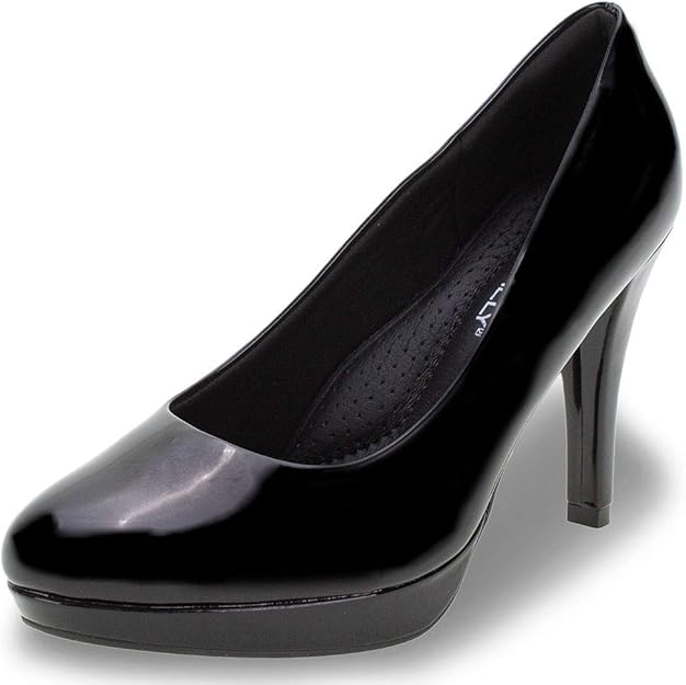 MEECO Piccadilly Woman's High Heel Platform Pump Dress