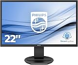 Philips 221B8LHEB 22 inch FHD Monitor 1080p 1ms TN HDMI VGA Height Adjust view 2