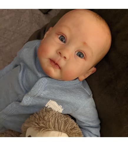 ICradle Reborn Baby Doll Boy - 28 Inch Lifelike Soft Silicone Vinyl Toddler Doll With Outfit & Accessories