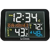 La Crosse Technology Color Weather Station (308-66677-INT), Black