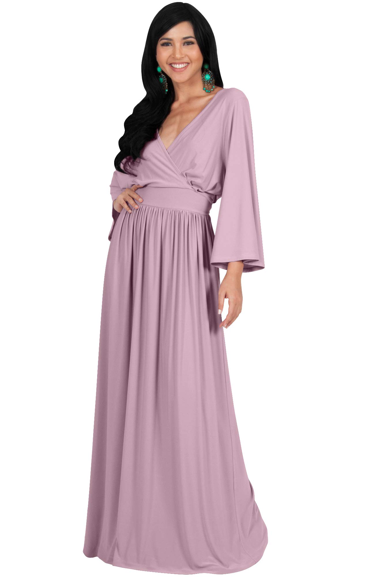 princess polly baby blue dress Green Oasis Occasion Kimono Sleeve Pleated Midi Dress main image 1