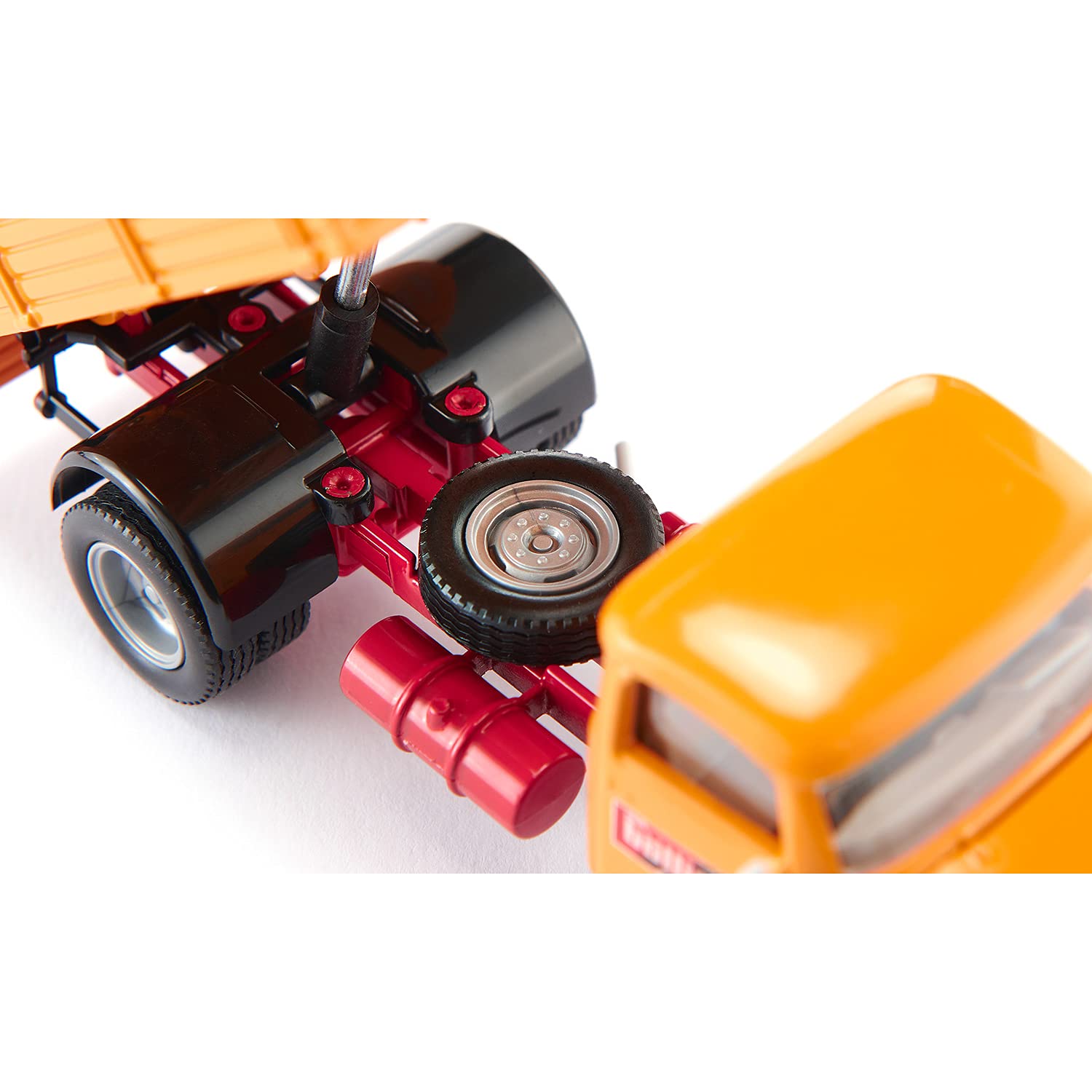 siku 4117, Mercedes-Benz 710 mit Kramer 411 Radlader Bölling, 1:50, Metall/Kunststoff, Gelb, Bewegliche Teile 4