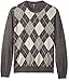 Dockers Men's Crewneck Soft Acrylic Argyle Sweater
