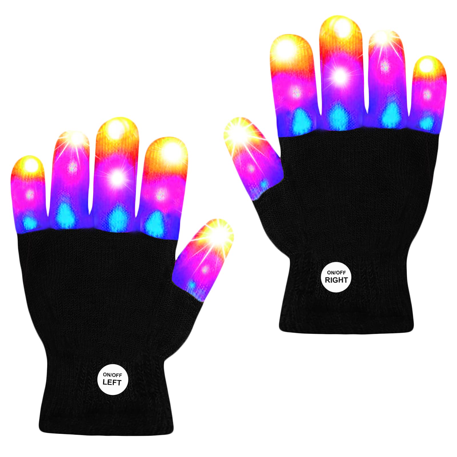 COLEDRE LED Gloves Girls Boys Toys Age 3-5 6-8 8-12 Years Old stocking stuffers Halloween Christmas Birthday Parties Cool Fun Toys Gifts for 3 4 5 6 7 8 9 10 11 12 Year Old