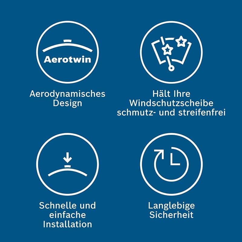 Aerotwin eA 012 S Front-Scheibenwischer - 500 mm und 360 mm