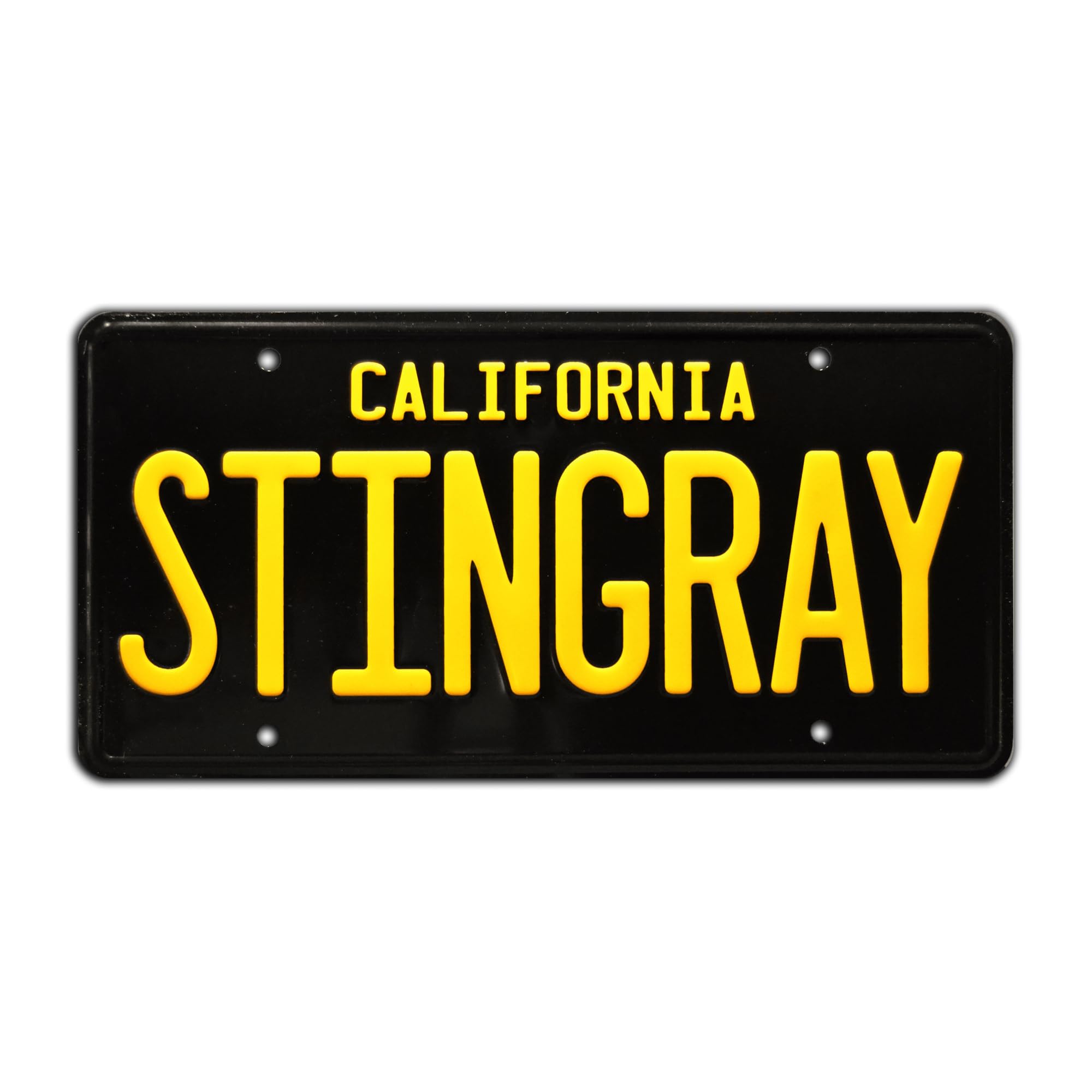 CobraKai | STINGRAY | Metal Stamped License Plate