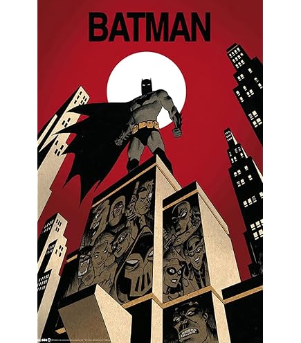 Amazon.com: DC Comics TV Batman: The Animated Series Wall Poster