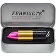 16GB USB 2.0 Flash Drive Memory Stick - Creative Pen Drive Thumb Drive - FEBNISCTE Fashion Metal 3-Color Portable Lipstick Da