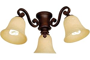 Craftmade LK35-OB-LED Universal 3-Light Kit, LED 27 Total Watts, Oiled Bronze