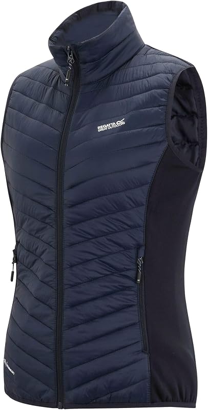 Chaleco térmico repelente al agua híbrido Andreson para mujer