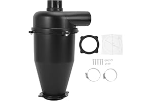 CHEOTIME Cyclone Dust Collector Separator, Vacuum Cleaner Filter with Sealing Ring for Wet Dry Vacuum Cleaners High Performan