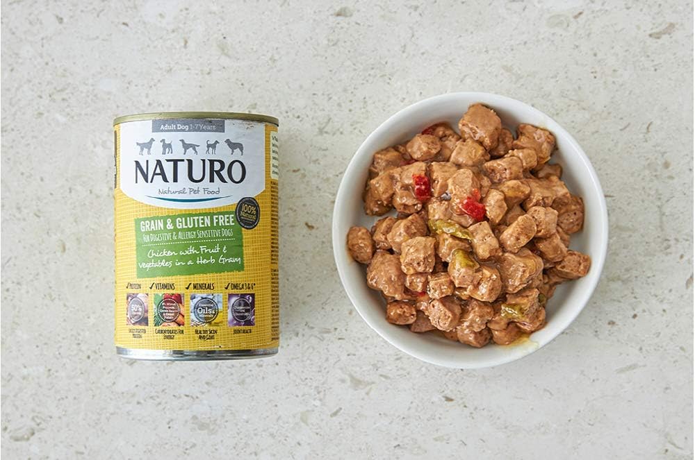 Grainfree Chicken & Sweet Potato Can, Recipe Natural Adult Wet Dog Food
