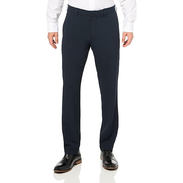 Savane Men Stretch Performance Comfort Waist Dress Pant, No Iron, Caviar  38W x 30L at Amazon Men's Clothing store