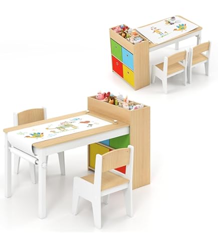 Wooden Table Target Play Table And Chairs Target Art Table For - Main Image