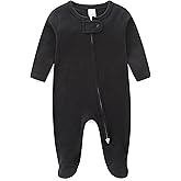 Babymine Baby Girl Boy Zipper Sleepers Clothes,Cotton Toddler Pajamas,Cute Onesie Outfits Newborn Footies