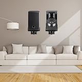 Suptek Wall Mounts Dual Speaker Brackets Universal Tilt Swivel 25kg Black (2 view 3