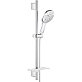 GROHE 26547000 Rainshower SmartActive 24" Shower Slide Bar Kit - 3 Sprays, 1.75 gpm, Starlight Chrome