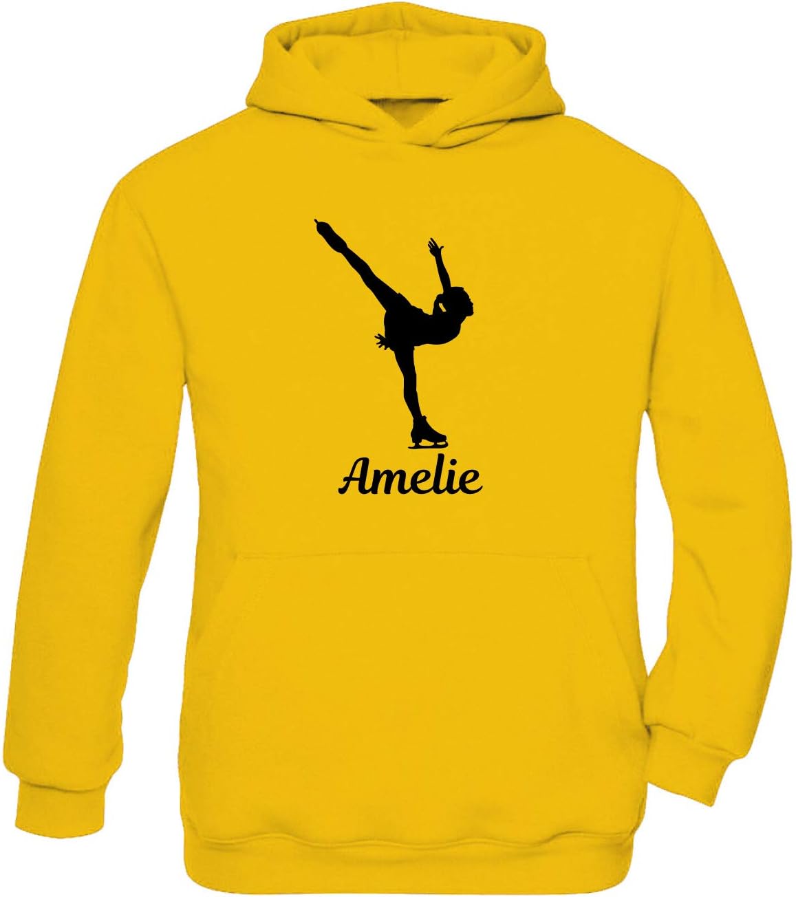 Personalised Ice Skater Girl's Ice Skating Hoodie