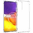 USTIYA Case for Samsung Galaxy A82 /Galaxy Quantum 2 Case Clear TPU Four Corners Protective Cover Transparent Soft funda