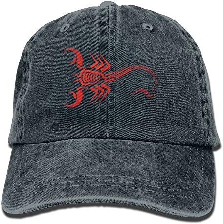 Long Tailed Scorpion Adjustable Jeans Hats Denim Hat Cowboy Caps For Man And Woman