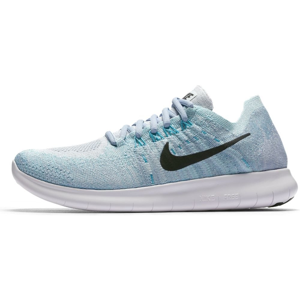 nike free flyknit womens blue