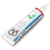 Cerca de Jewelry Glue,Glue for Jewelry Making Repair,Suitable for bonding gem, Pearls, Earrings, Rings, Bracelets, Rhinestones, and Metals。Strong Waterproof Clear Adhesive 。2oz。