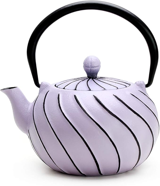 Tea Kettle, TOPTIER Japanese Cast Iron Teapot with Infuser