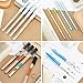 Gel Ink Rollerball Pens Black Pens Cute Pens for Girl Smooth Writing for Student Model Random