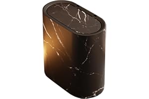 3.2 Gallon Double Trash Can with Lid, Press-Top Slim Trash Can, Pet-Proof Garbage Bin with Narrow Space Design, Keeps Odors C