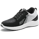 Padgene Womens Sneakers Lightweight Tennis Walking Shoes Sports Running Shoes for Woman Mesh Breathable Gym Fashion Sneakers Athletic Comfortable Casual