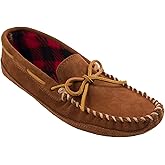 Minnetonka Men's Double Bottom Fleece Slipper