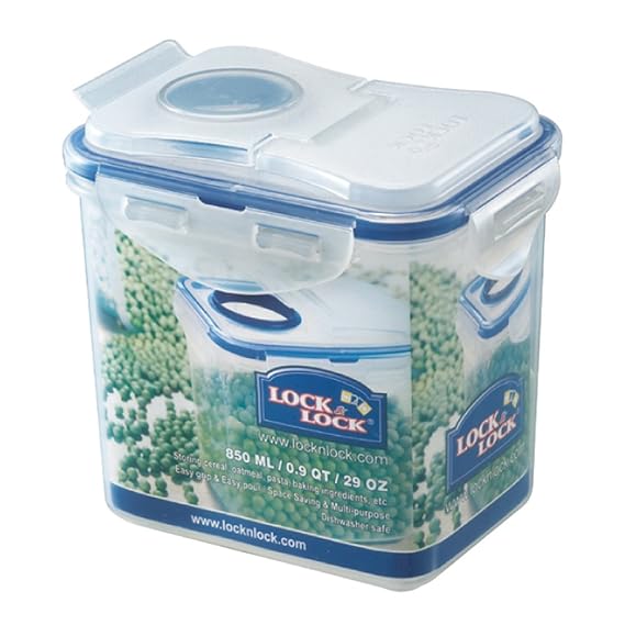 Lock & Lock multiuse foodstorage box with flip lid, 850 ml (HPL808F