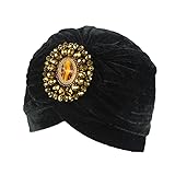 Decou Twist Pleated Hair Wrap Stretch Turban 0545