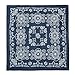 CTM® 27 Inch Extra Large Cotton Texas Paisley Bandana, Navy