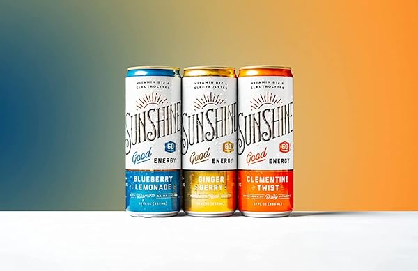 SUNSHINE BEVERAGES, LLC GOOD ENERGY DRINK, BLUEBERRY LEMONADE, 12 FL OZ