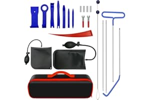 Tekeviss 22 PCS Stainless Steel Assorted 5th Wheel Pin Puller, 68 inches Pull Hook J-Hook