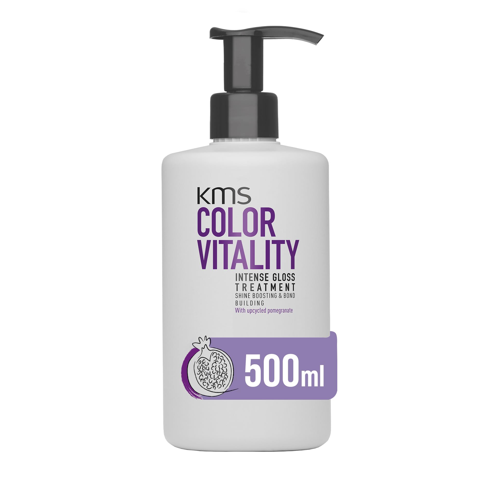 KMS ColorVitality Intense Gloss Treatment, For Shiny, Stronger Hair, Shine Boost & Bond Building, Vegan & PETA Approved, 500ml